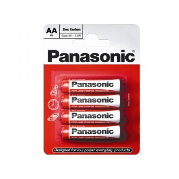 Panasonic AA Batteries (Pack of 4)