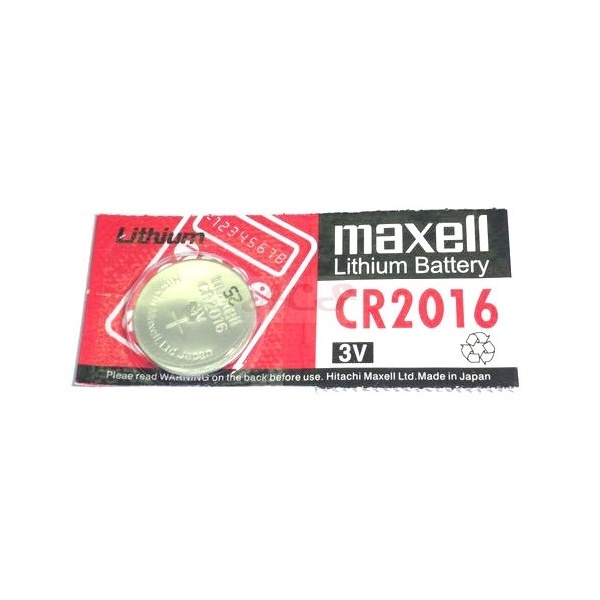 Maxell Lithium Button Cell Battery CR2016 (single) Maxell Lithium Button Cell Battery CR2016 (single)