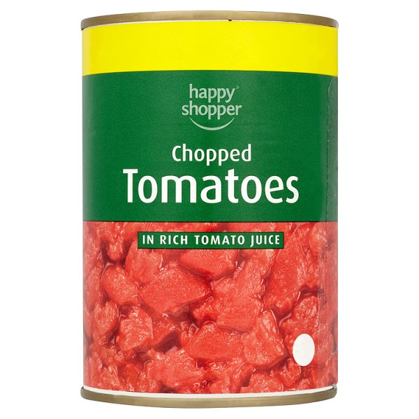 Happy Shopper Chopped Tomatoes in Rich Tomato Juice 400g