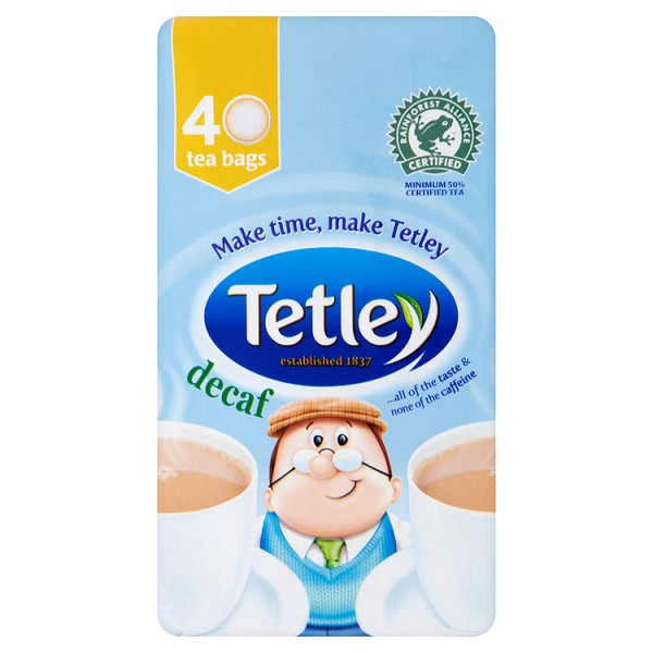 Tetley Tea Bags *DECAF* 40's
