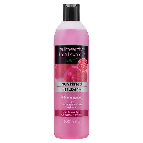 Alberto Balsam Sun Kissed Raspberry Herbal Shampoo 350ml