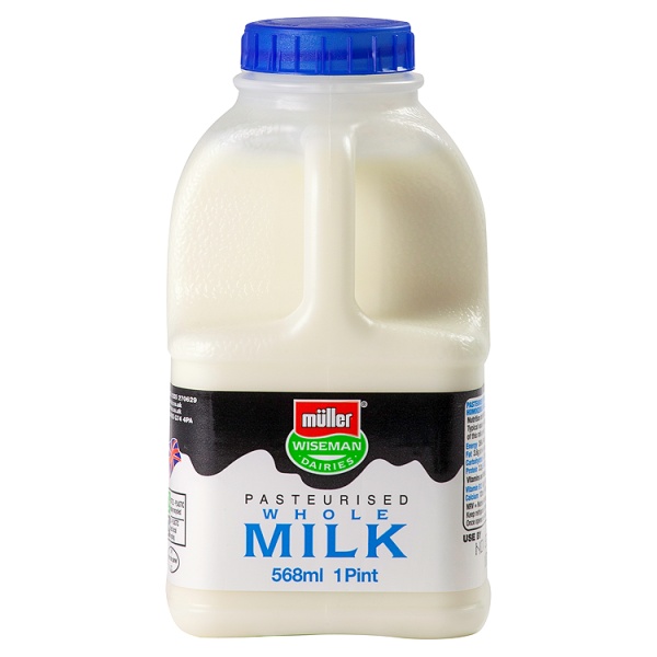 Muller Wiseman Whole Milk 1 Pint