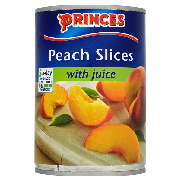 Princes Peach Slices with Juice 410g
