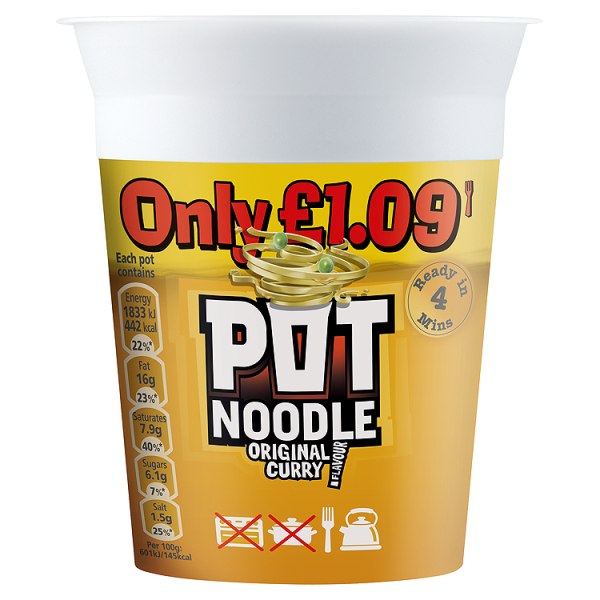 Pot Noodle Original Curry 90g