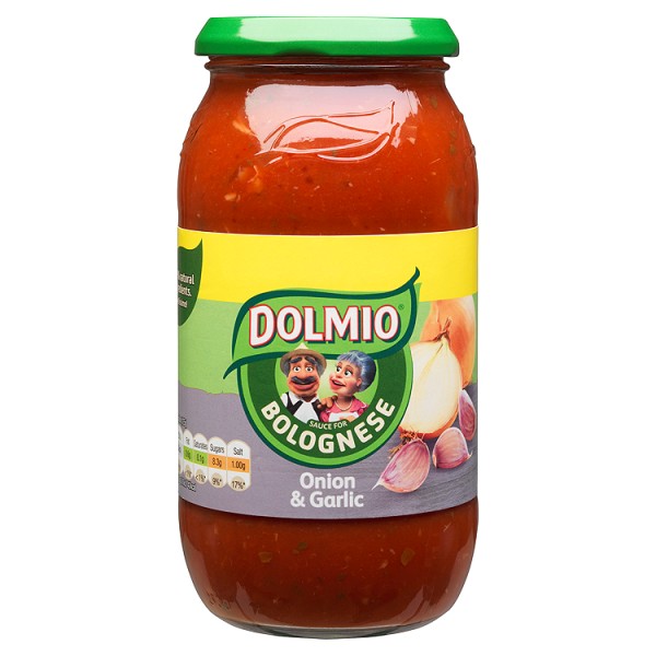 Dolmio Sauce for Bolognese Onion and Garlic 500g