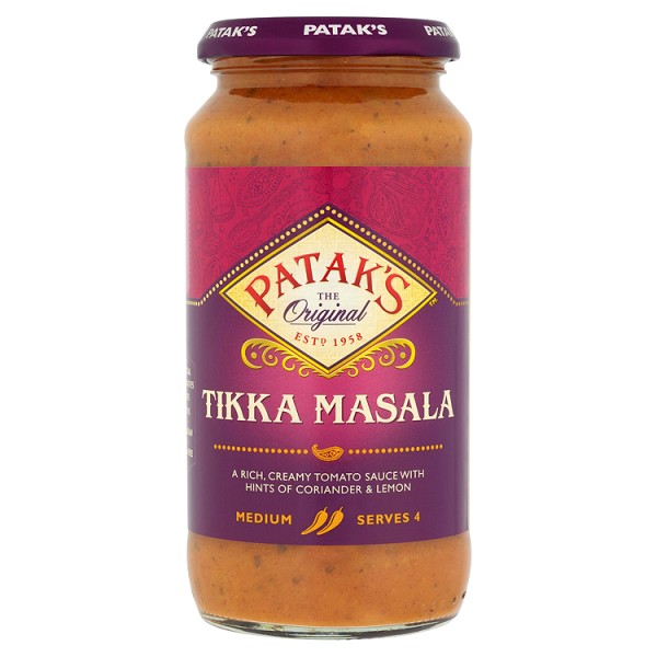 Patak's Original Tikka Masala Sauce 450g