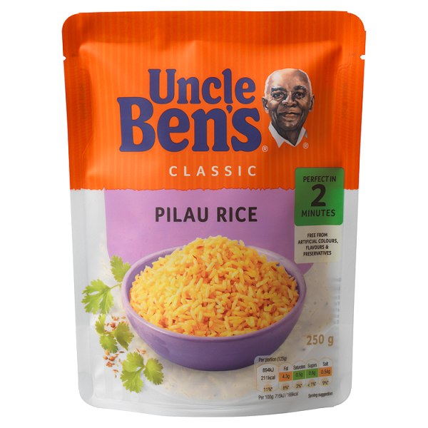 Uncle Ben's Classic Pilau Rice 250g