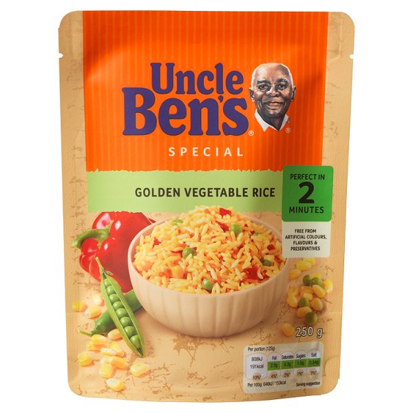 Uncle Ben's Special Golden Vegetable Rice 250g