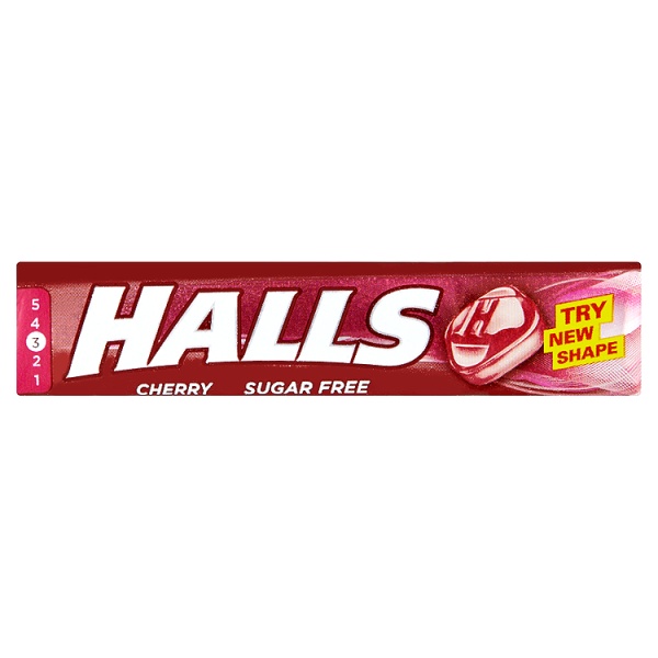 Halls Sugar Free Cherry 32g