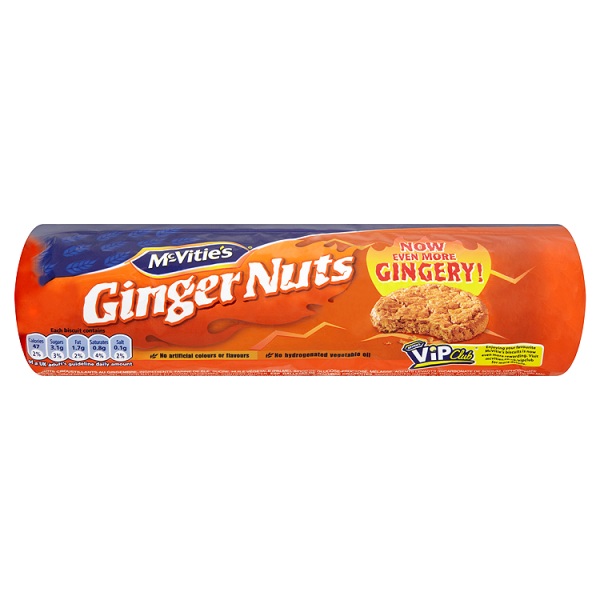McVitie's Ginger Nuts Biscuits 250g