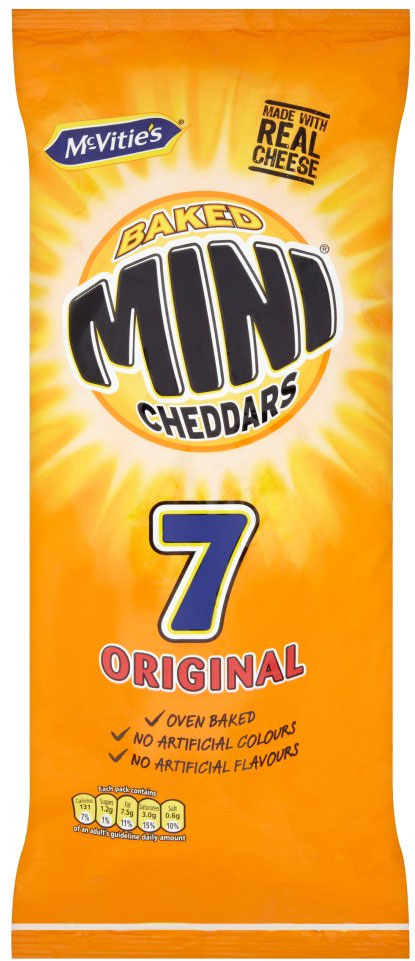 Jacob's Mini Cheddars 50g Bag