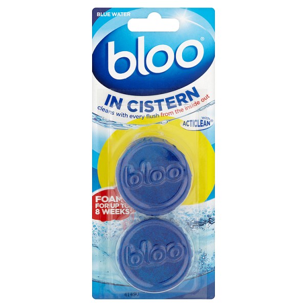 Bloo In Cistern Blue Water (pack of 2) Bloo In Cistern Blue Water (pack of 2)