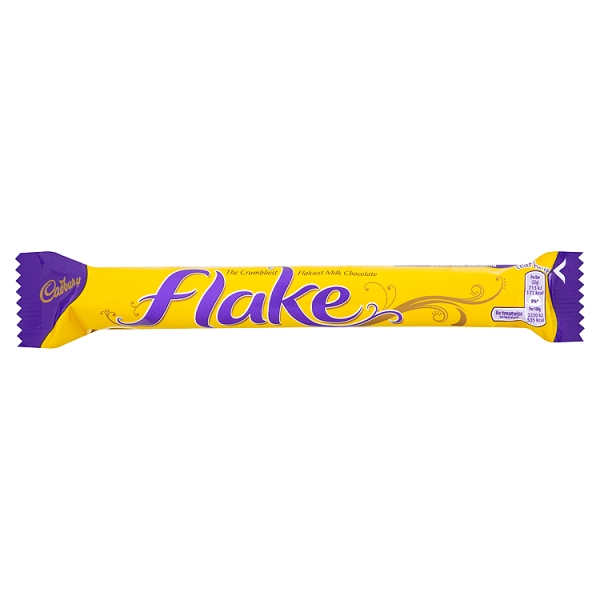 Cadbury Flake Chocolate Bars pack of 4 102g