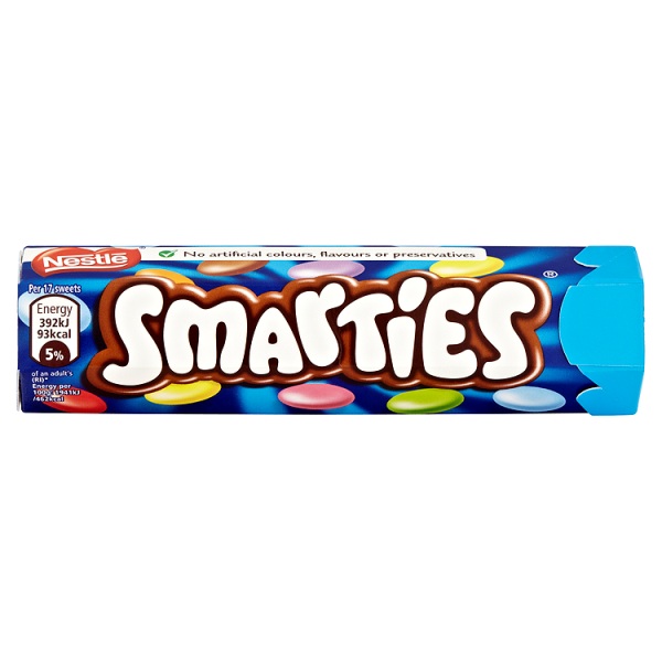 Smarties Chocolate Multipack 4 x 34g