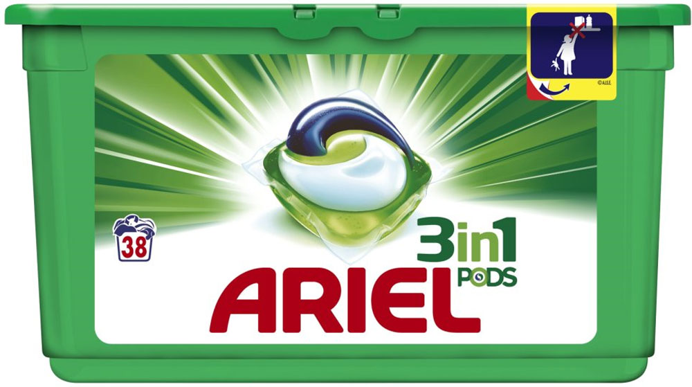 Ariel 3 in 1 PODS Regular Washing Capsules Liquitabs (22)