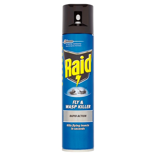 Raid Fly and Wasp Killer Spray 300ml