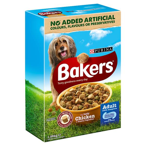 Bakers Dry Food Chicken & Country Veg 1kg Bakers Dry Food Chicken & Country Veg 1kg