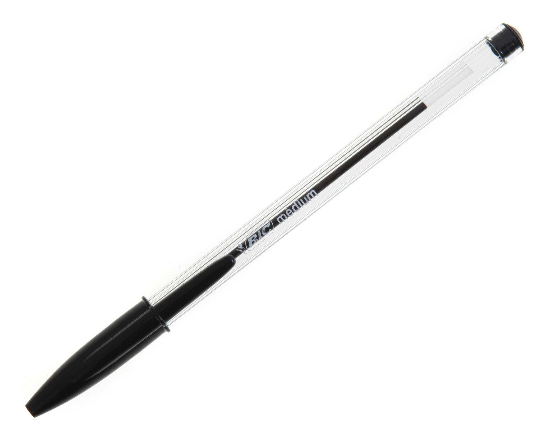 Bic Black Cristal Ball Pens (5) Bic Black Cristal Ball Pens (5)