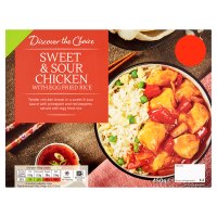 Sweet and Sour Chicken With Egg Fried Rice 400g