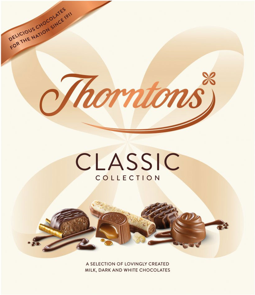 Thorntons Premium Collection 262g Milk, dark and white