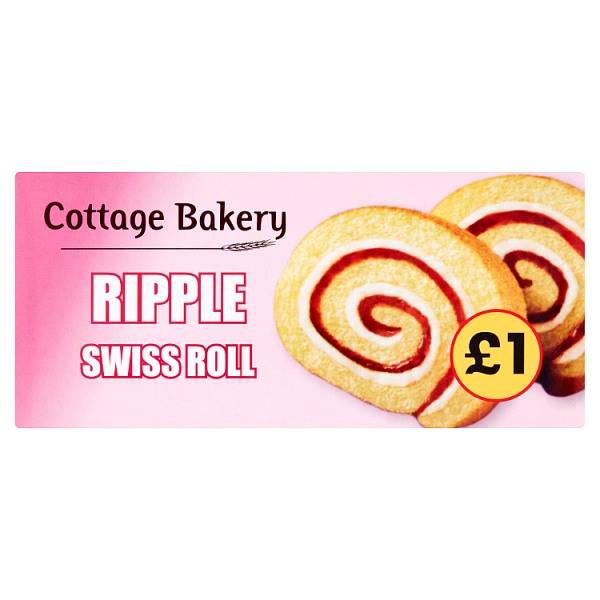 Cottage Bakery Ripple Swiss Roll 200g