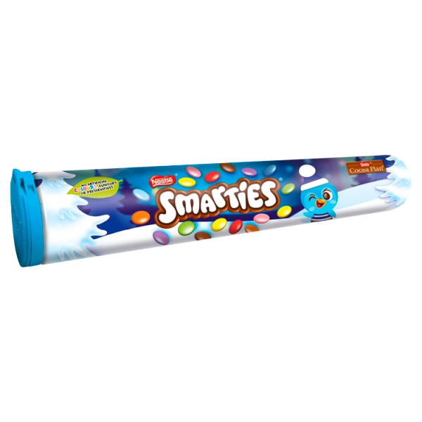 Smarties Milk Chocolate Giant Tube 120g Smarties Milk Chocolate Giant Tube 120g