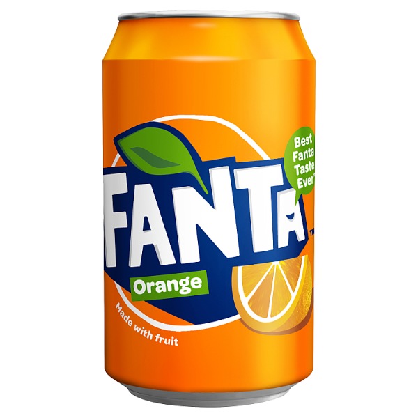 Fanta Orange 330ml Can