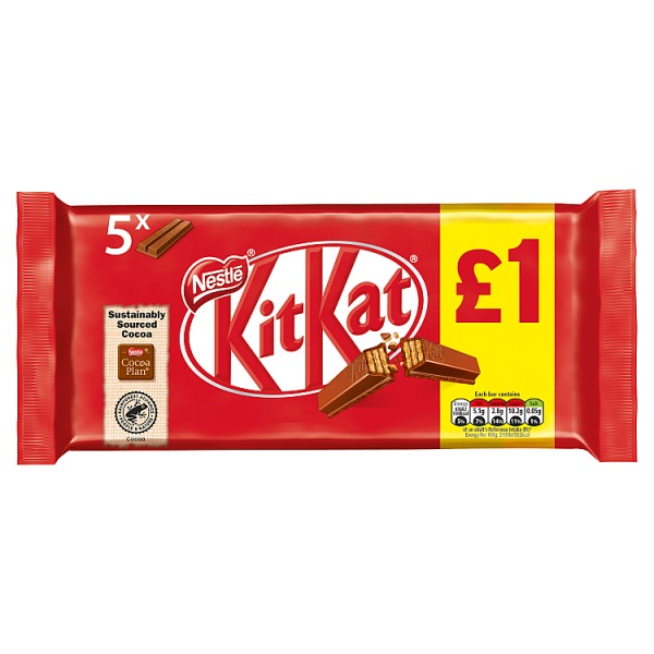 Kit Kat Milk Chocolate 2 Finger ( pack of 6)