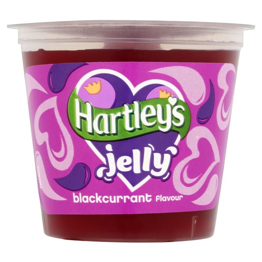 Hartleys Ready To Eat Jelly Blackcurrant Pot 125G