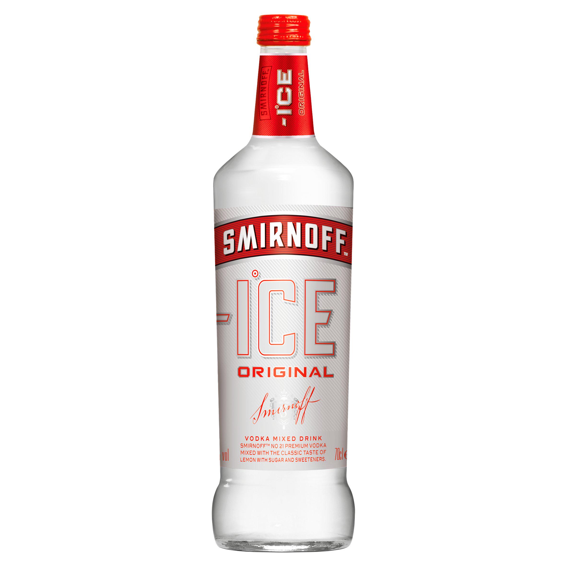 Smirnoff Ice Vodka Mixed Drink 70cl Bottle