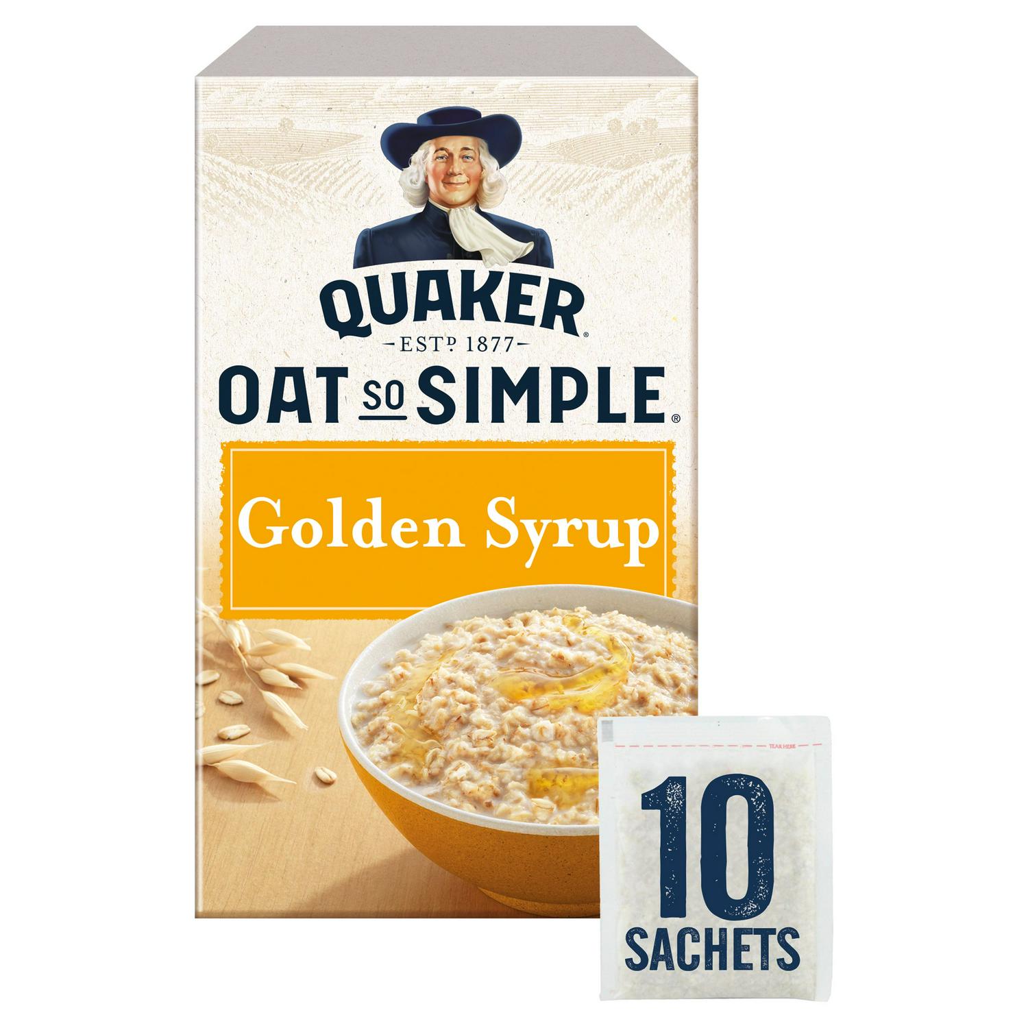 Oat So Simple 2 Minute Porridge Golden Syrup 6 x 36g Oat So Simple 2 Minute Porridge Golden Syrup 6 x 36g
