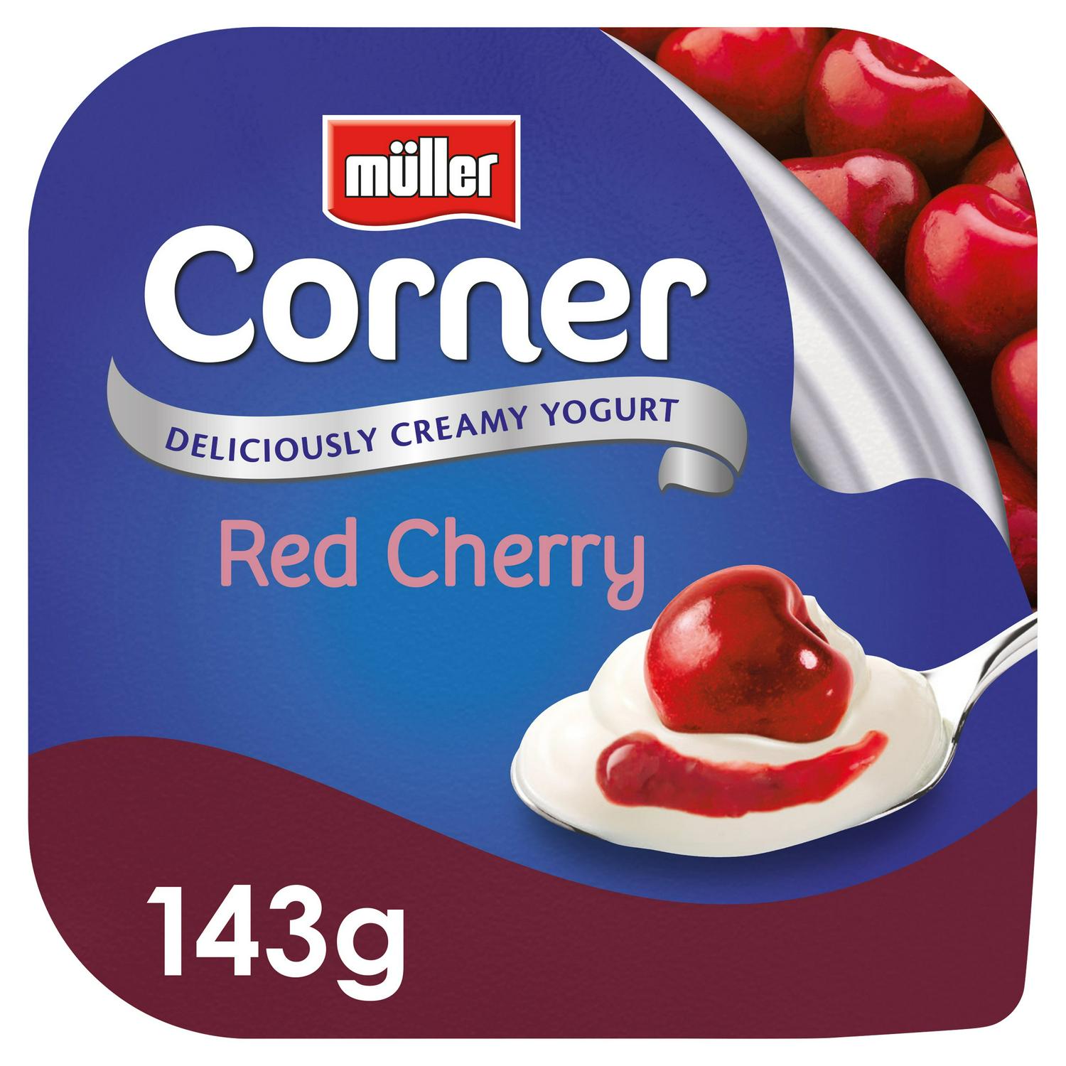 Muller Corner Red Cherry Yogurt 143g
