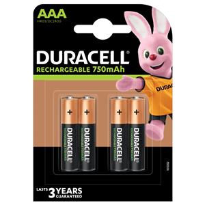 Duracell Recharge AAA Batteries (4)