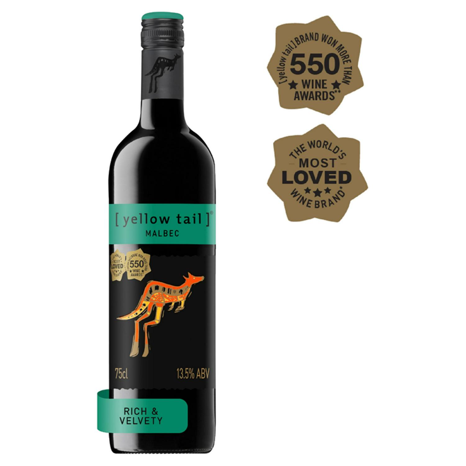 Yellow Tail Malbec Red Wine 75cl