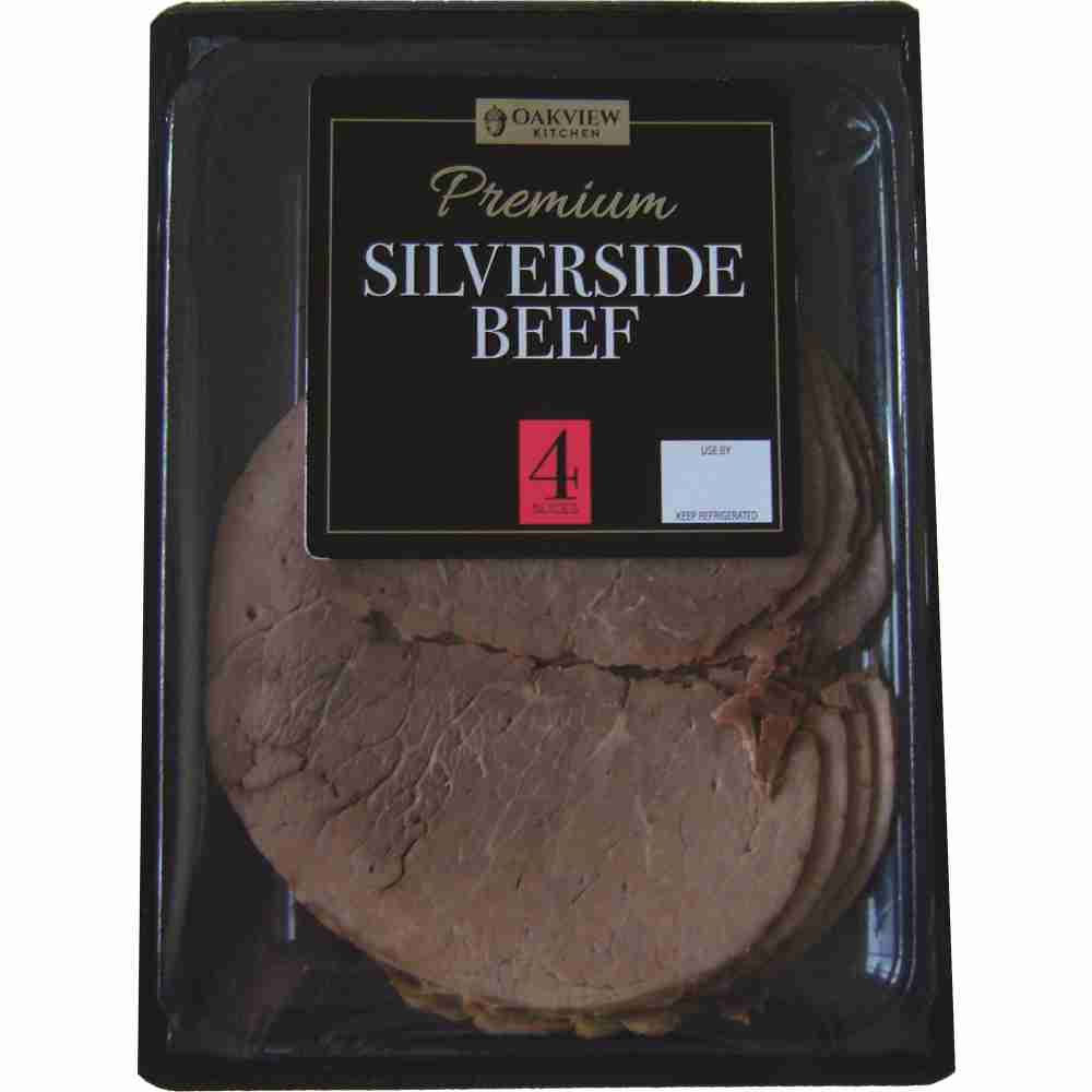 Oakview Kitchen Sliced Silverside Beef 80g