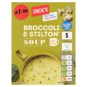 Jacks Broccoli and Stilton Cup Soup 5 x 24g